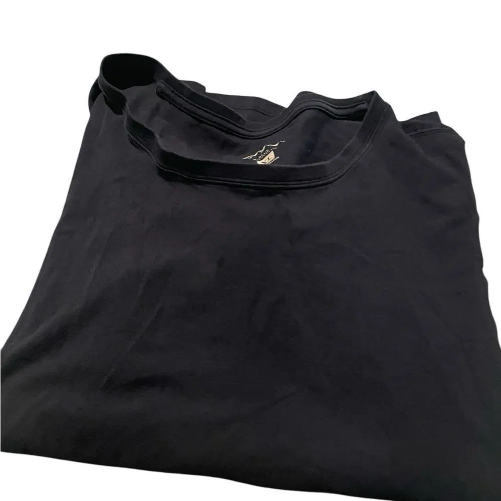 Blue Mountain size XL Black Shirt long sleeved like new